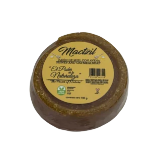 Jabón en Barra de Miel con Avena