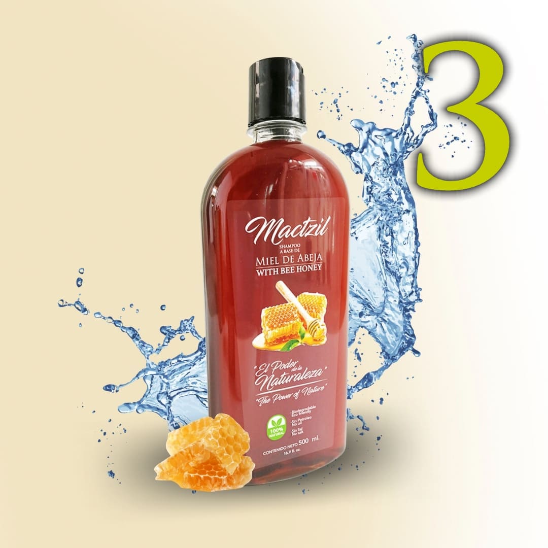 Shampoo de Miel Mactzil