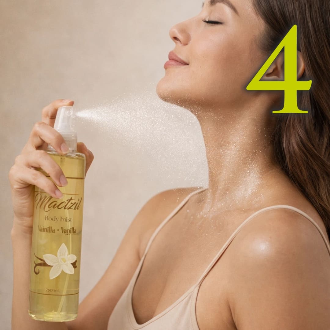 Body Mist de Vainilla Mactzil