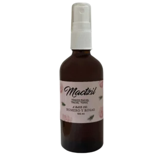 Tónico Facial de Romero y Rosas 100 ml